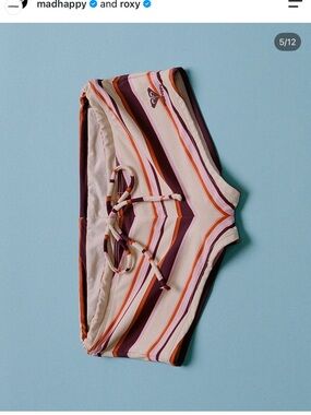 Madhappy Roxy Striped Swim Shorts
